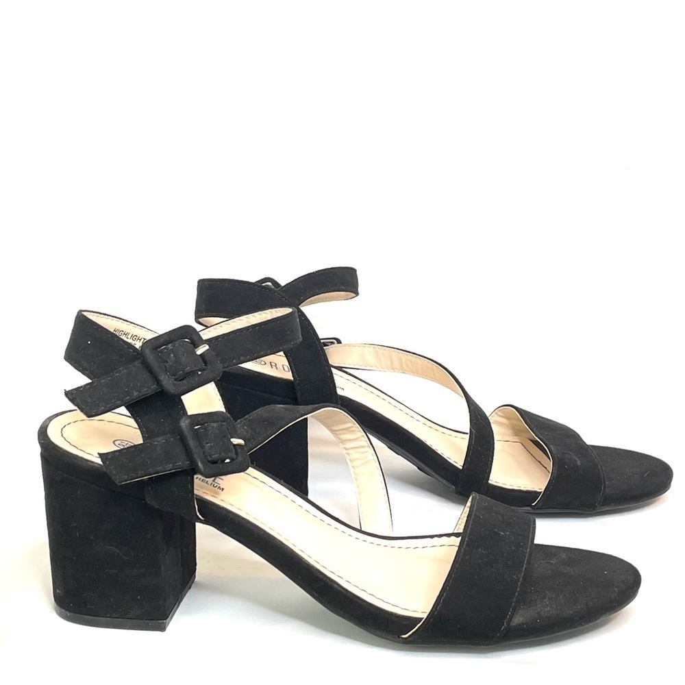 Rouge Helium Black Highlight 68 Sandals Black 8.5